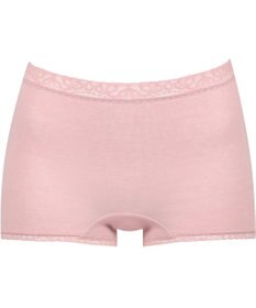 Wing ショーツ ボーイレングス 綿混(身生地部) やさしい肌あたり 【デイリーフィット やわらかコットン】 はきこみ丈ふかめ EC4230 ウイング／ワコール