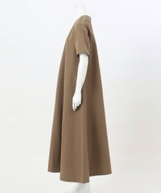 23区 【エステータ】ウールリネン 半袖フレアワンピース