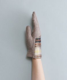 ORuKuBET タータンチェックジャージグローブ (WOMEN)【タッチパネル対応】