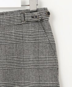 J.PRESS LADIES クラシカル グレンチェック セミワイド パンツ
