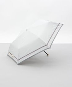 AURORA 【 JILL STUART（ジル スチュアート）】先染めボーダー晴雨兼用傘(折りたたみ傘)