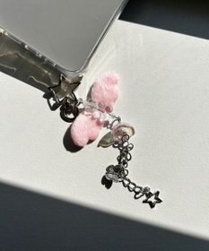 WEGO ふわふわウィングストラップキーホルダー