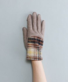 ORuKuBET タータンチェックジャージグローブ (WOMEN)【タッチパネル対応】