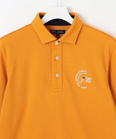 23区GOLF 【MEN】【吸水速乾・UVケア】ハニカムカノコ 長袖ポロシャツ