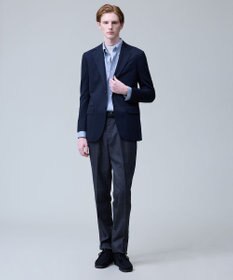 J.PRESS MEN 3シーズン着られる上質素材【ストレッチ / 吸水速乾 / 洗える / 消臭】AXIO 3ポジションジャージー ジャケット