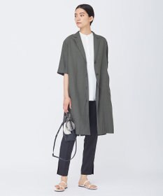 ICB 【洗える】 Unleash  半袖ロングジャケット