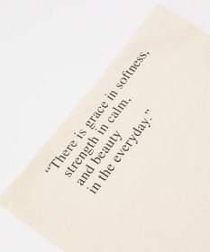 russet ［インフルエンサースタッフ企画］ロゴトートバッグ(Z-221)