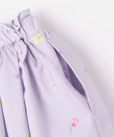 ANY KIDS フラワー ブーケ プリント スカパン