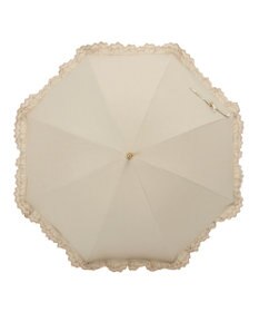 MOONBAT GRACY(グレイシー) 晴雨兼用日傘 長傘 T/C Eyelet lace Frill