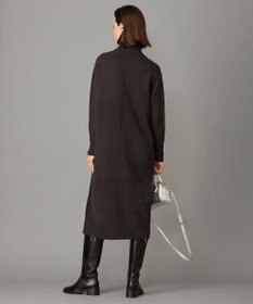 ICB 【WEB限定カラーあり・洗える】 ソフトカシミヤミックス ハイネックワンピース