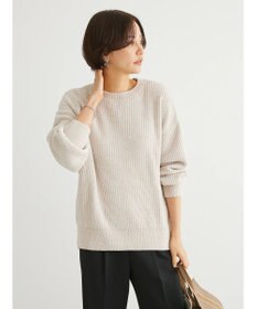 Green Parks ベロアモールニットプルオーバー