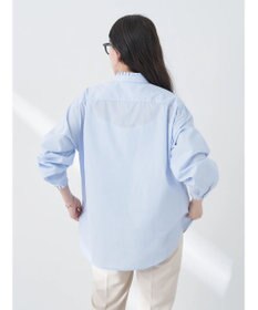 earth music&ecology Ｔ／Ｃ　スタンドフリルブラウス