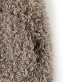 23区 S 【SLOW/一部店舗限定】フェイクファー ジレ