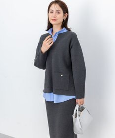 組曲 S 【加藤ローサさん着用】スムースストレッチニットアップ