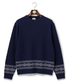 J.PRESS MEN 【WEB限定】フェアアイル クルーネックニット