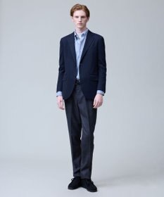 J.PRESS MEN 3シーズン着られる上質素材【ストレッチ / 吸水速乾 / 洗える / 消臭】AXIO 3ポジションジャージー ジャケット