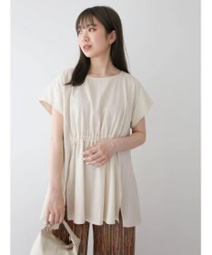 Green Parks 変形ストライプジャガードチュニック