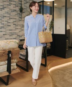 Tiaclasse バックタックフレアチュニック