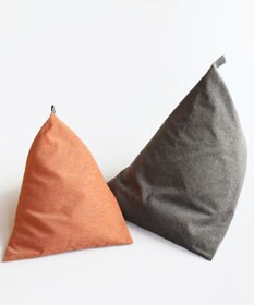 ビーズクッション tetra ソファー張り生地 シェニール ビーズクッション （ミニサイズ）