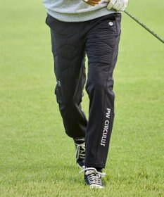 PW CIRCULUS 【撥水加工 / ストレッチ】【MEN】キルティング中綿パンツ ゴルフ