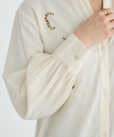 CRAFT STANDARD BOUTIQUE インド製 カットワークシシュウワンピース