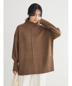 Green Parks 洗える　バックスリットニットプルオーバー