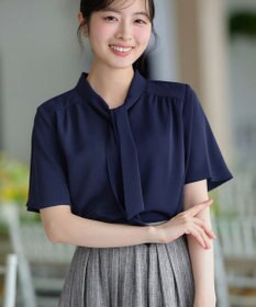 Tiaclasse ボウタイブラウス