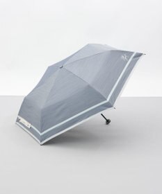 AURORA 【 JILL STUART（ジル スチュアート）】先染めボーダー晴雨兼用傘(折りたたみ傘)