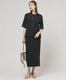 J.PRESS LADIES L 【セットアップ対応】Light ジョーゼット ナロー スカート