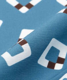 JOSEPH ABBOUD 【イタリア製】ランダムスクウェアパターンチーフ