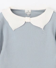 組曲 KIDS 【110-140㎝】リブリボン トップス