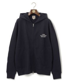 J.PRESS MEN インレージャージー ロゴフルジップパーカー
