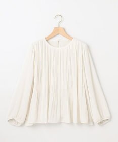 組曲 S 【WEB限定】ジョーゼットシフォンプリーツ ブラウス