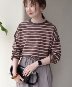 AMERICAN HOLIC マルチボーダーカットプルオーバー