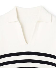 uncrave スウェットライクニット スキッパートップス