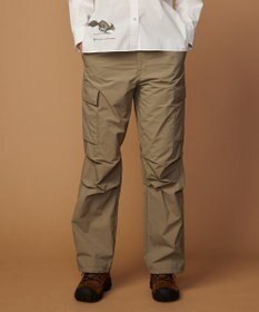 JOSEPH ABBOUD MOUNTAIN 【CREA掲載・レディースシルエット・ECO撥水/抗菌性/軽量】タスランワッシャー クライミングカーゴ パンツ