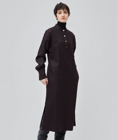 BEIGE， TERNES / ドルマンスリーブウールワンピース