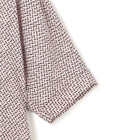 ICB 【人気のため新色追加・WEB限定・接触冷感・UVケア・速乾・洗える】BackSatinAmunzen 5分袖キーネックブラウス