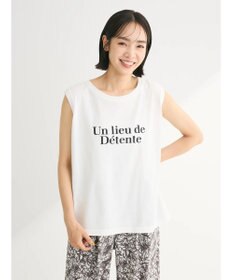 Green Parks ＳＥＴ２点　メッシュ＋ノースリーブロゴプルオーバー