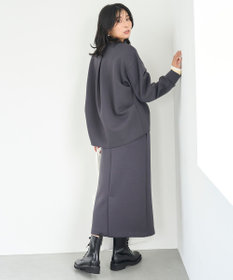 UNFILO 【野呂佳代さん着用】BEAUTY FORM JERSEY Iラインスカート