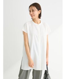 Green Parks 接触冷感　比翼ボタンチュニック