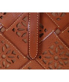 genten サステナブルカットワーク ショルダーバッグ