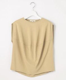 23区 【SLOW/一部店舗限定】ライトツイストコットン 切り替えデザイン Tシャツ