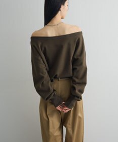 Green Parks オフショルスウェット