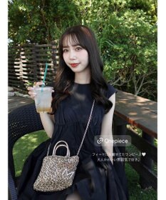 Green Parks コルセット風ミニワンピース