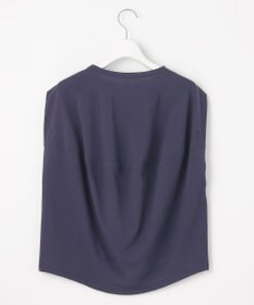 23区 L 【SLOW/一部店舗限定】ライトツイストコットン 切り替えデザイン Tシャツ