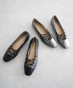 Green Parks ・ｓｏｕｖｅｎｉｒｖｅｌｌｅ　レースアップパンプス