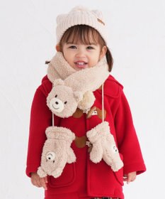 MIKI HOUSE HOT BISCUITS 【1歳-5歳】 もこくま顔ドン ボアミトン