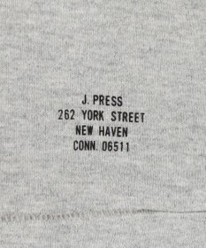 J.PRESS MEN 【J.PRESS ORIGINALS】【UNISEX】Cotton Jersey CRST Logo T-shirt
