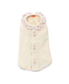 PET PARADISE 花柄 フリル 背中開き Tシャツ 小型犬